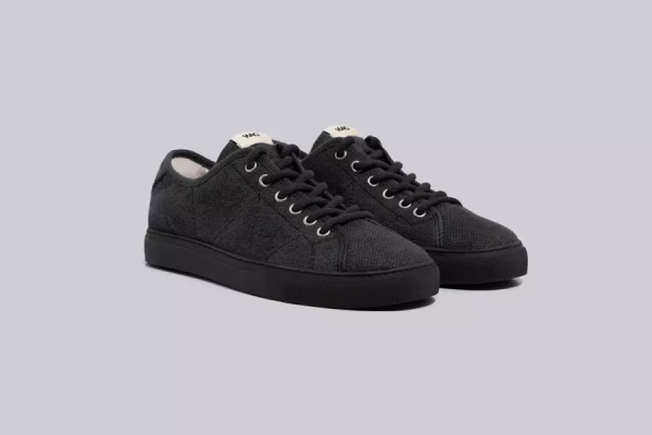 Home page 14 WAO sneakers in canapa nere
