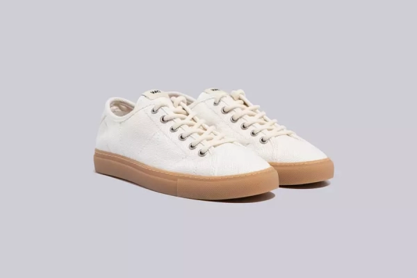 Home page 10 WAO sneakers in canapa naturali e ambra