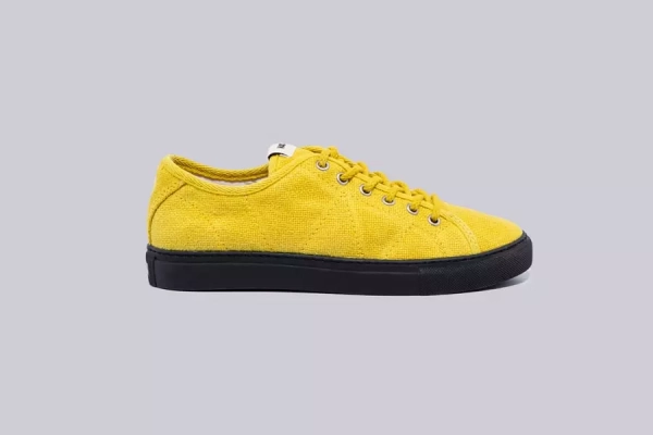 Home page 19 WAO sneakers in canapa gialle